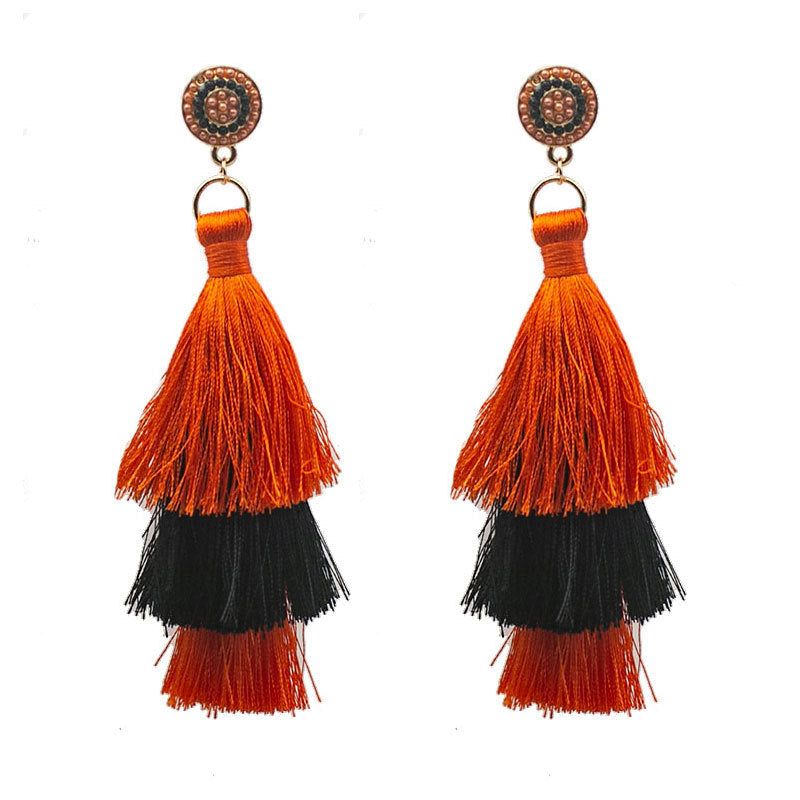 Artistic Skull-Inspired Drop Earrings Kalsten