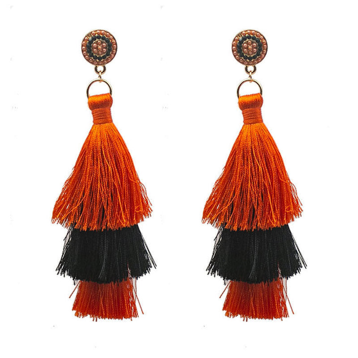 Artistic Skull-Inspired Drop Earrings Kalsten