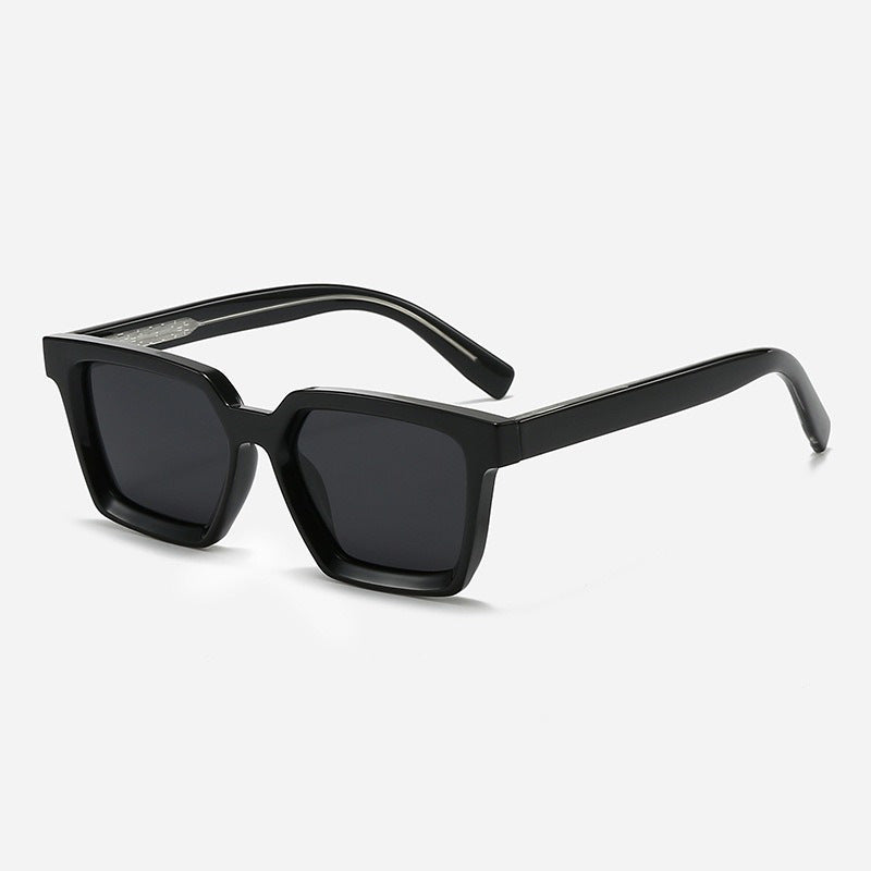 Women's square sunglasses with transparent frame and polarizing lenses Kalsten