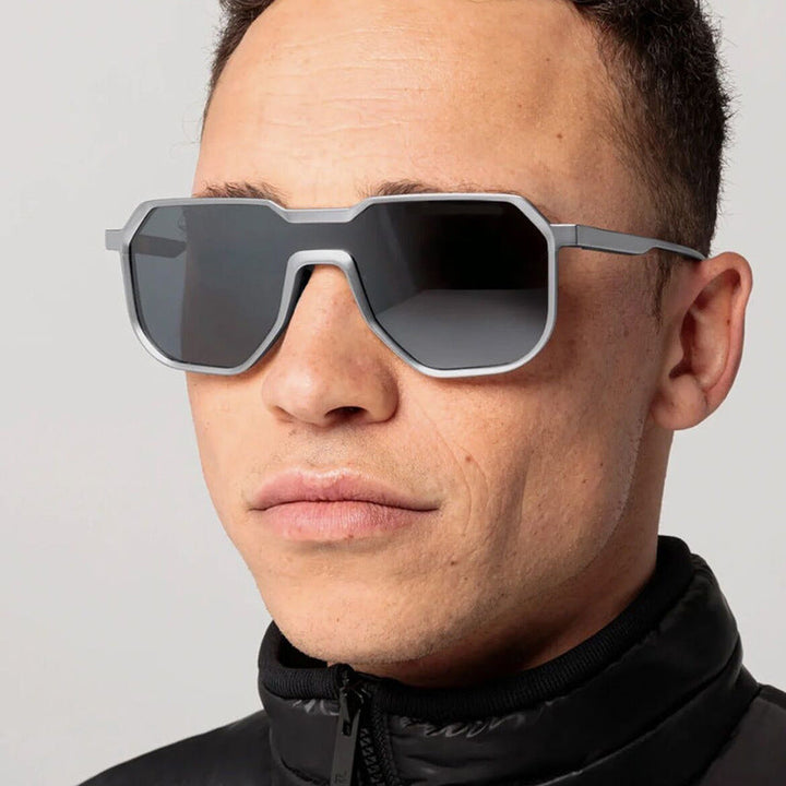 Ladies extravagant geometric sunglasses with protective UV filter Kalsten