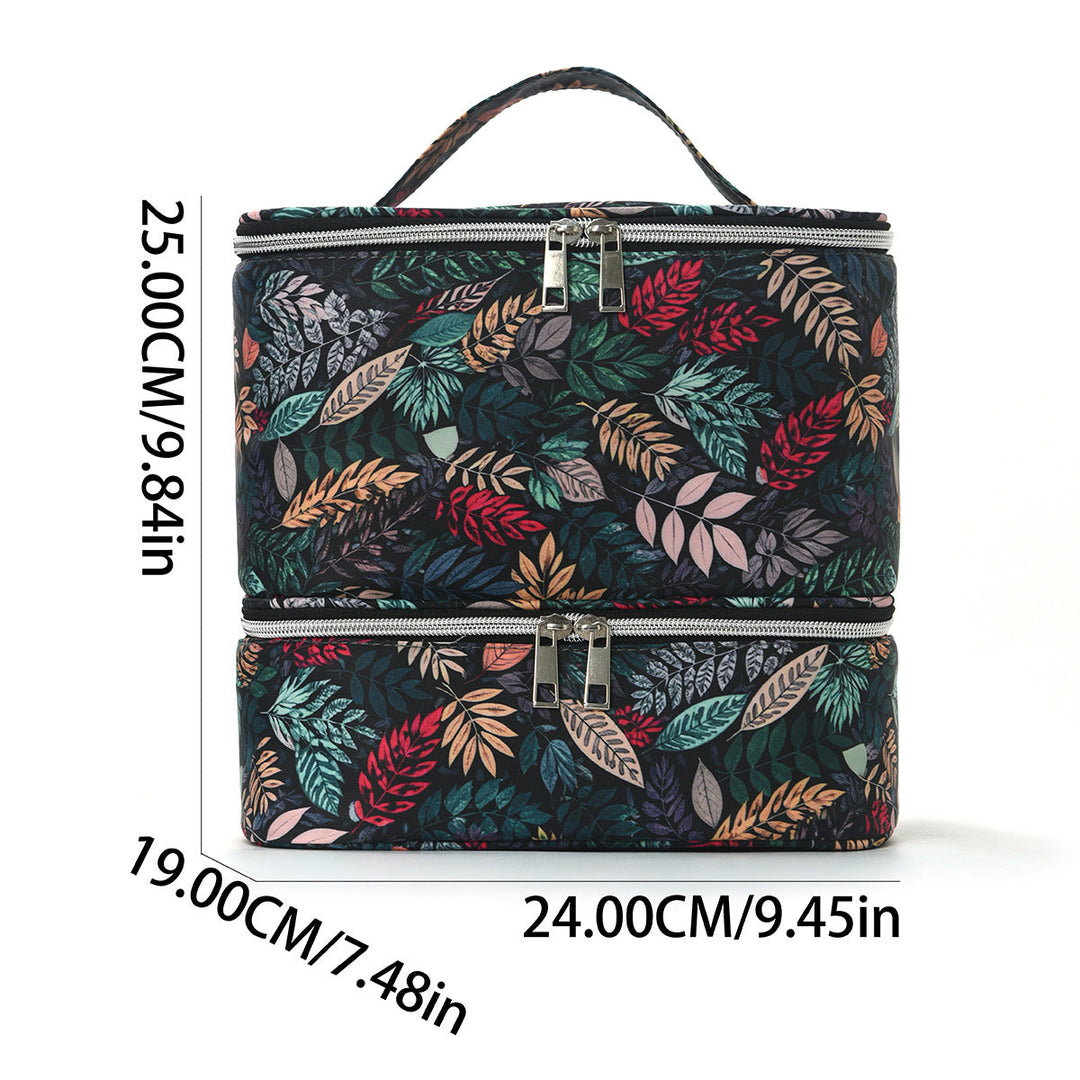 Cosmetic organizer with multiple compartments Kalsten