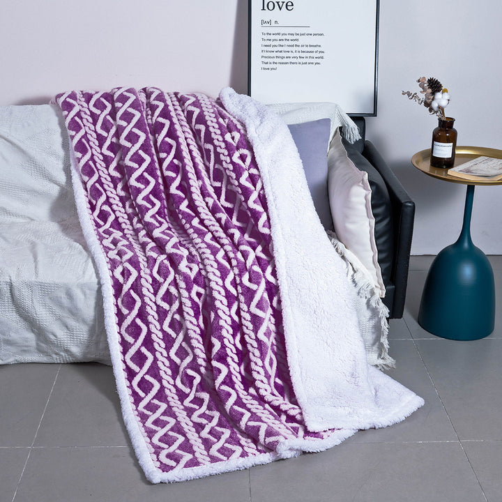 Women's Cozy and Soft Blanket with Unique Pattern Kalsten
