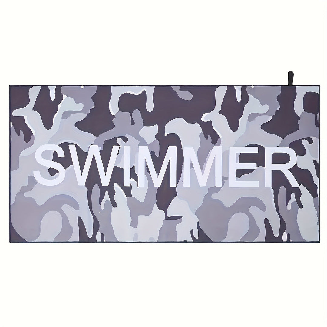 Women's beach blanket with colorful surf design Kalsten