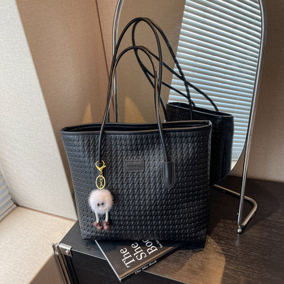 Woven Patterned Shoulder Bag Acalora
