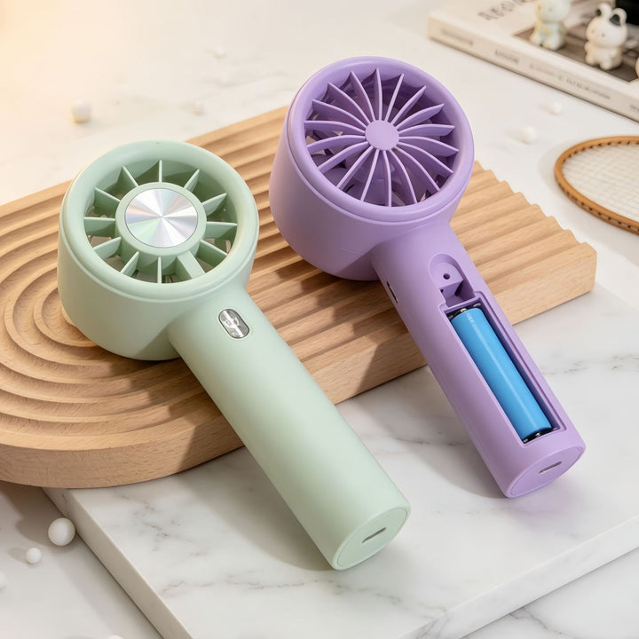 Women's Portable Handheld Fan with Multifunctional Charging Port Kalsten
