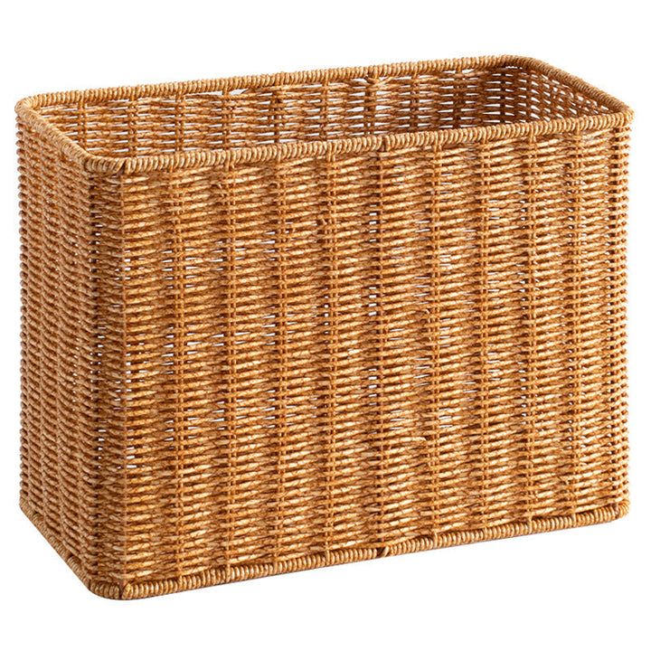 Stylish Rectangular Woven Storage Bin Kalsten