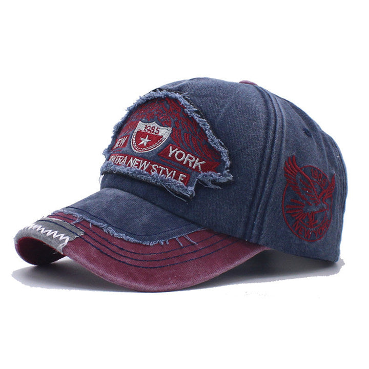 Men's Distressed Denim Cap Kalsten
