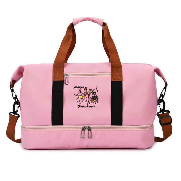 Sporty travel bag with practical compartments Kalsten