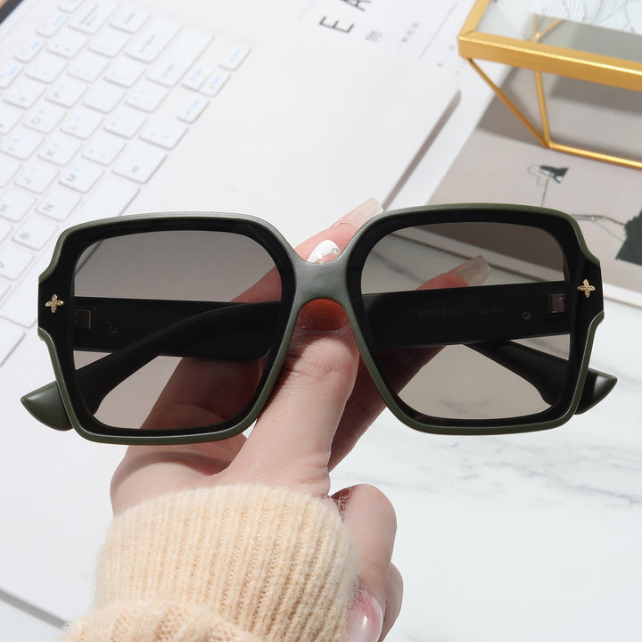Ladies square oversized sunglasses with modern design Kalsten