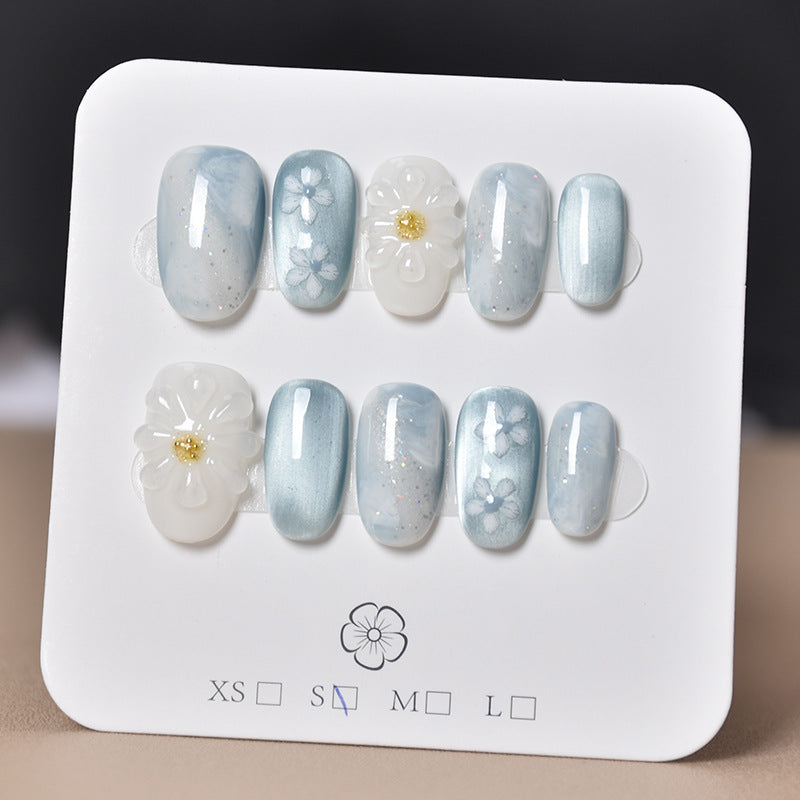 Decorative Animal Print Press-On Nail Set Kalsten