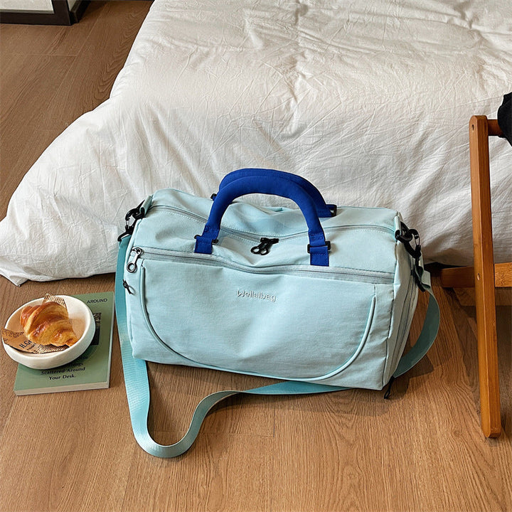 Sporty Duffel Bag With Versatile Compartments Kalsten