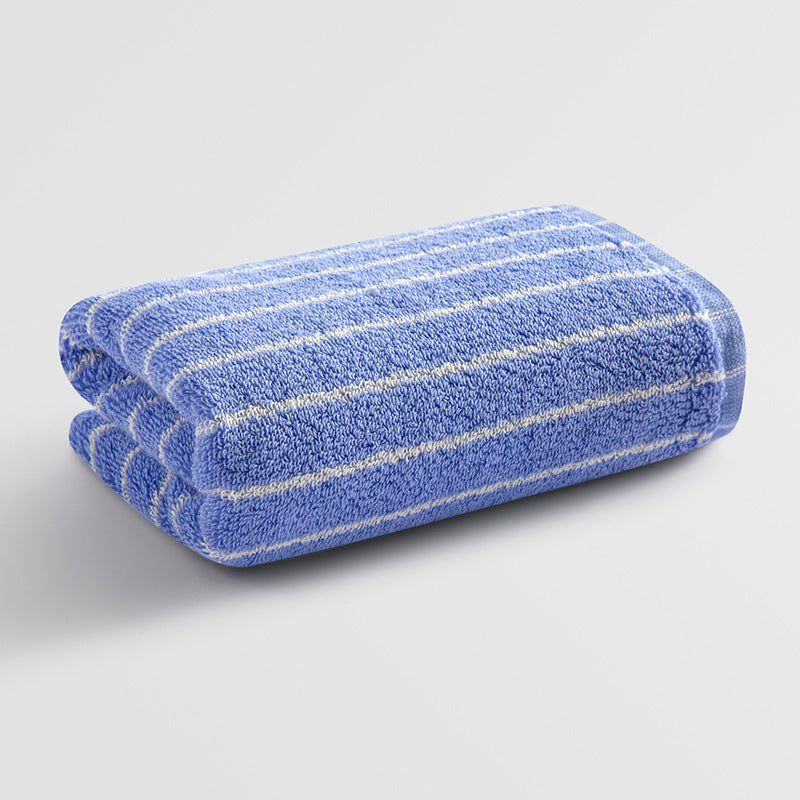 Women's Velour Bath Towel with Striped Design Kalsten