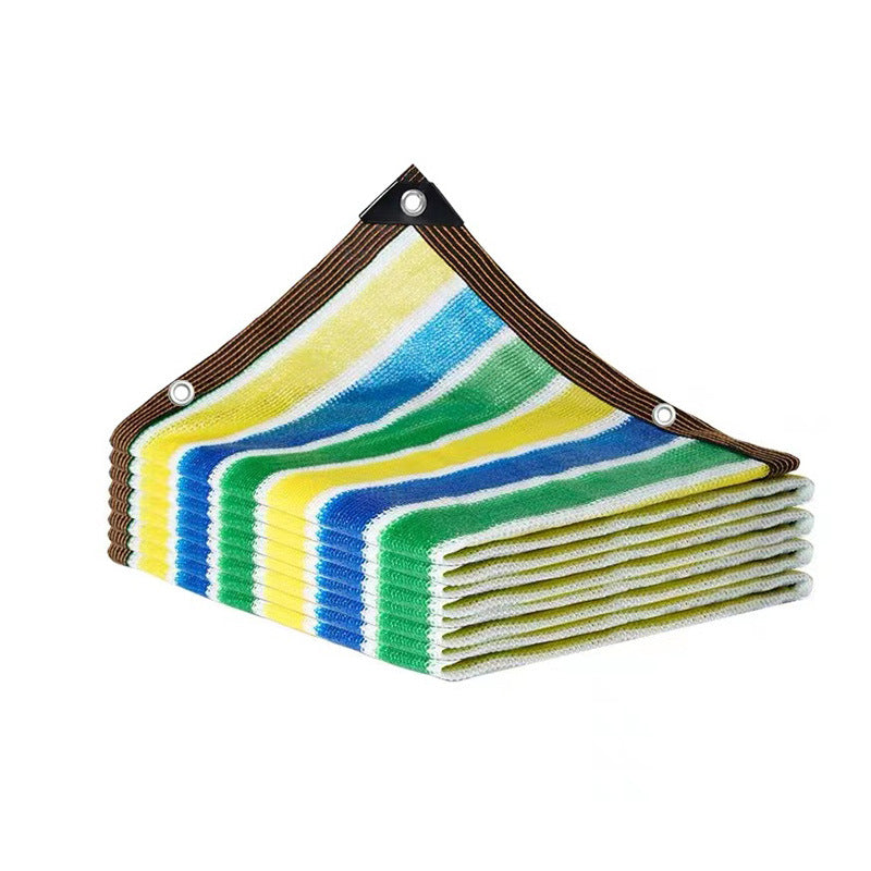 heavy-duty UV resistant shade cloth with reinforced grommets and triple-stitched hem Kalsten