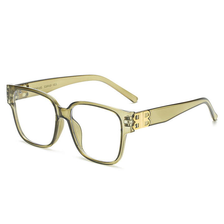 Women's fashionable square sunglasses with elegant logo Kalsten