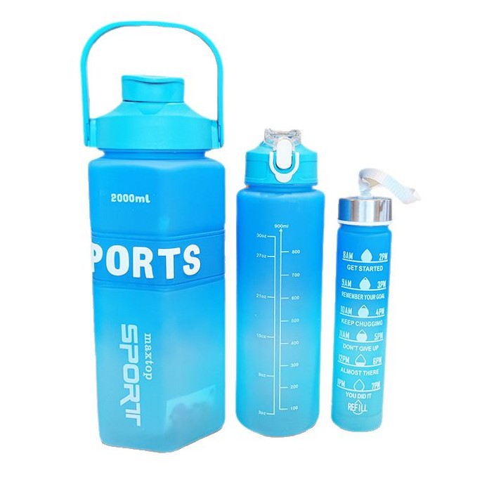 Women's Sports Water Bottle with Motivational Scales Kalsten