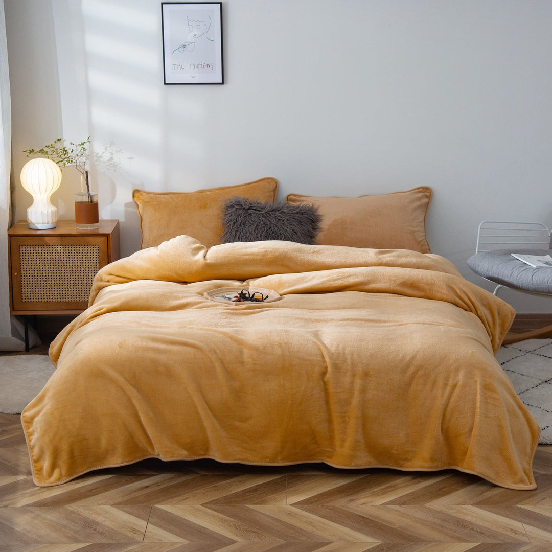 Ladies cozy microfiber blanket Kalsten