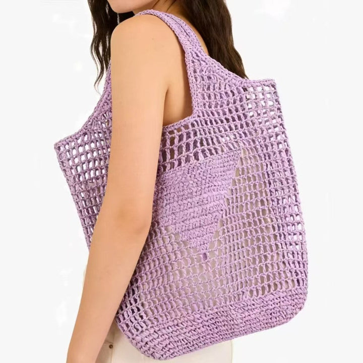 Hand-knotted net tote bag Kalsten