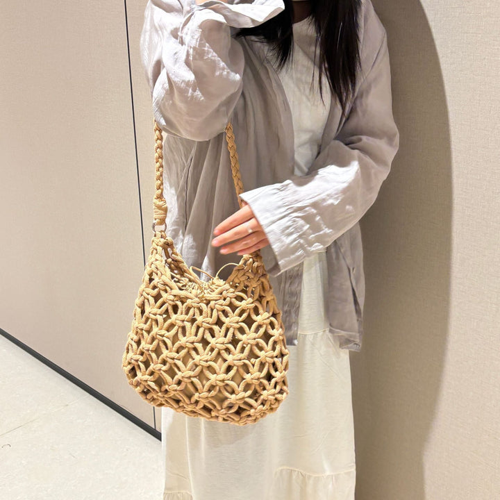 Fashionable Macrame Tote Bag Kalsten
