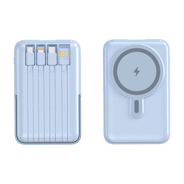 Portable power bank with Magsafe technology by Kalsten