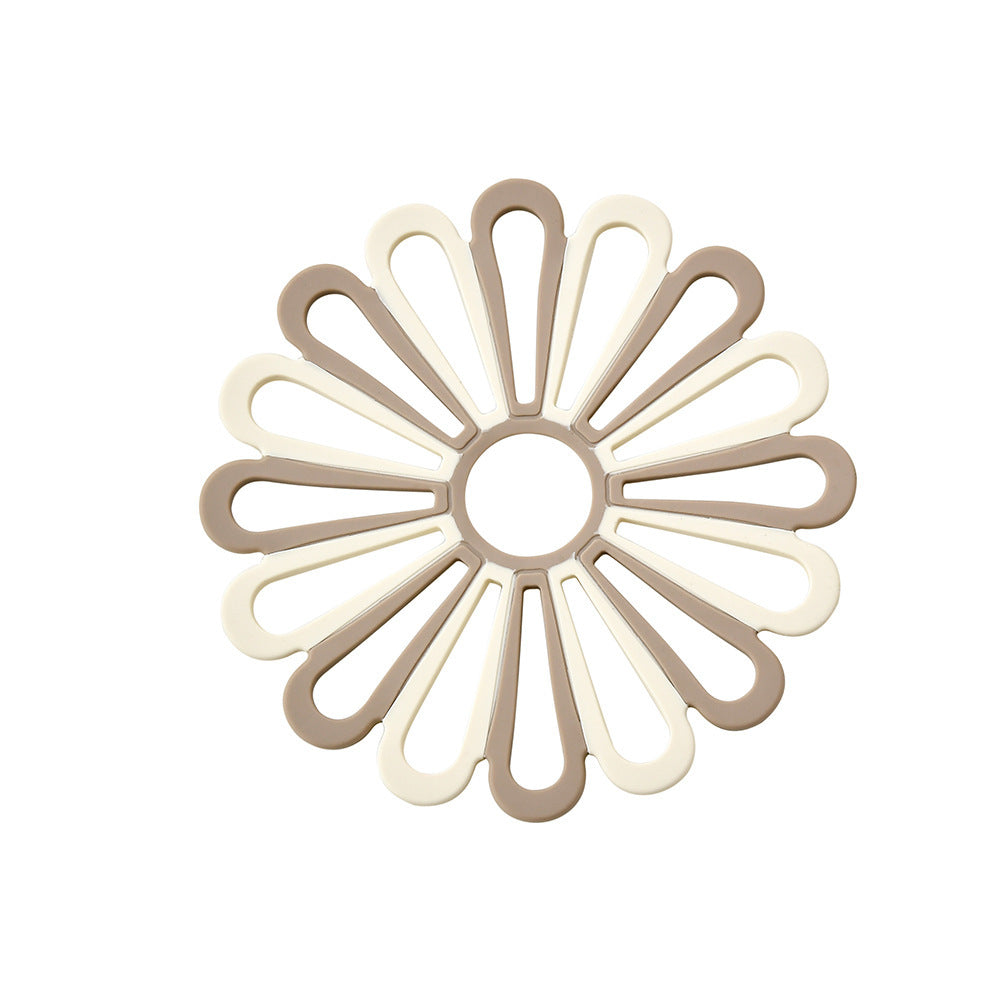 Elegant Silicone Coasters in Floral Design Kalsten