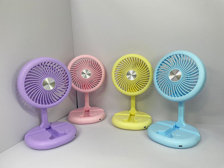 Unisex Creative LED Table Fan with Rotatable Head Kalsten