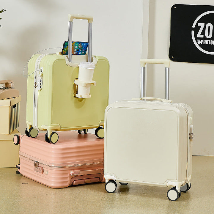 Unisex Hard-Shell Rolling Suitcase Kalsten