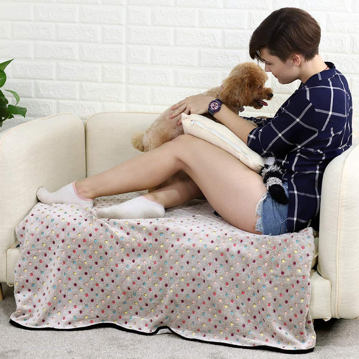 Women Cozy Polka Dot Blanket Kalsten