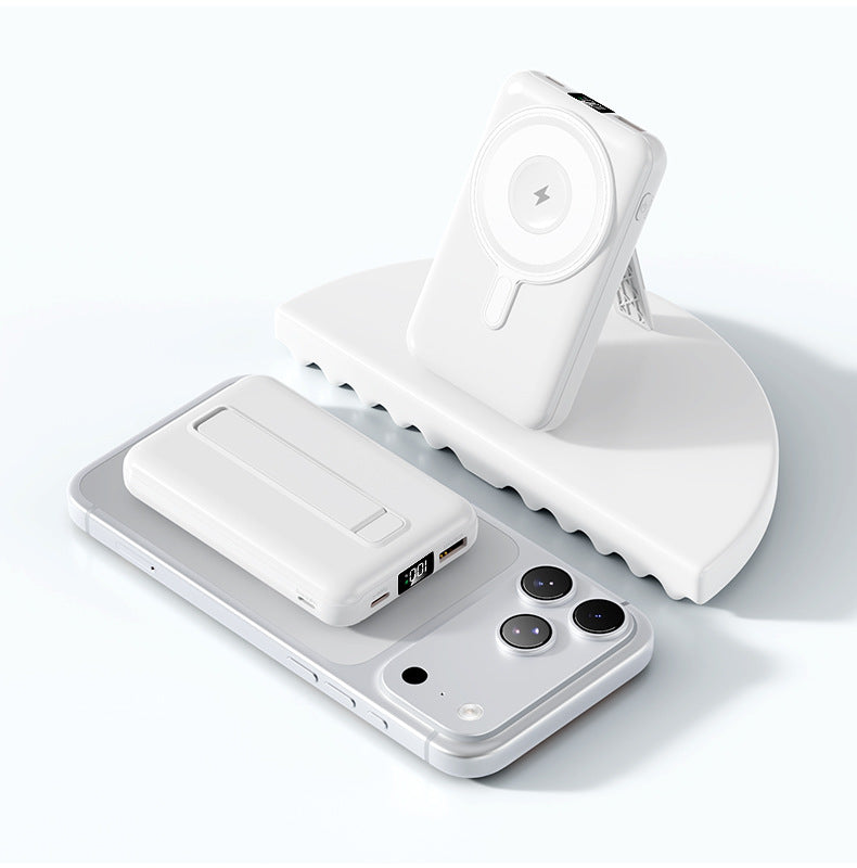 Compact Magnetic Power Bank with Stand Function Kalsten