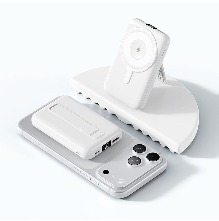 Compact Magnetic Power Bank with Stand Function Kalsten