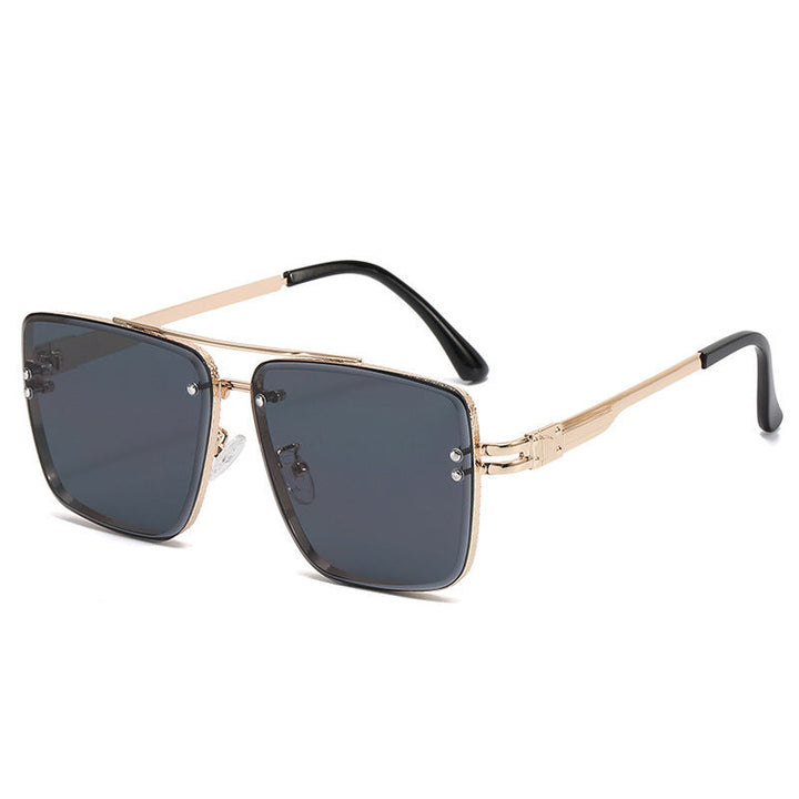 Women Elegant Oversized Sunglasses with Gradient Lenses and Eye-Catching Frame Kalsten
