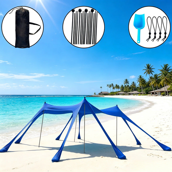 Portable Beach Shade Canopy Kalsten