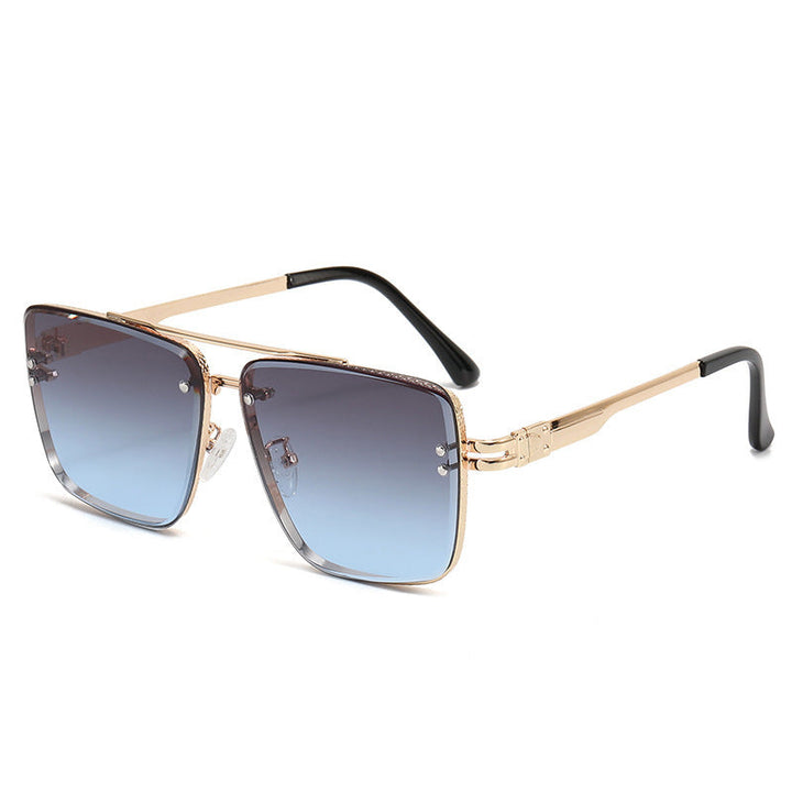 Women Elegant Oversized Sunglasses with Gradient Lenses and Eye-Catching Frame Kalsten