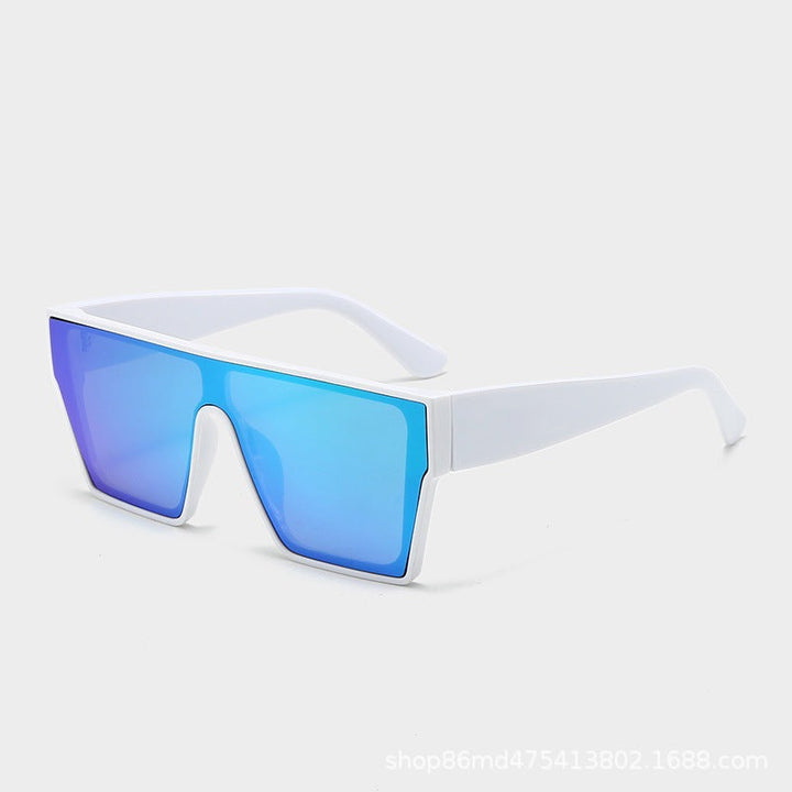 Women's large rectangular sunglasses with modern frame and UV protection Kalsten