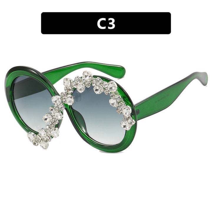 Ladies Glamorous Sunglasses with Rhinestone Applications Kalsten