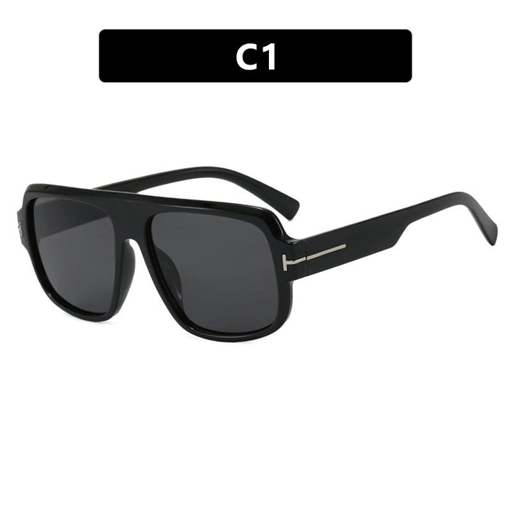 Women’s fashionable square sunglasses with trendy tortoiseshell pattern Kalsten