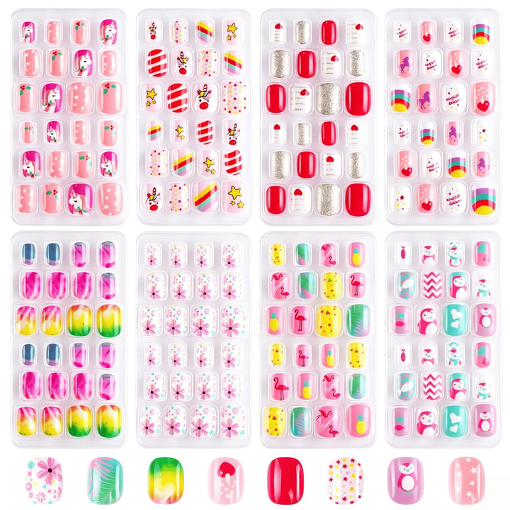 Creative Themed Press-On Nail Collection Kalsten