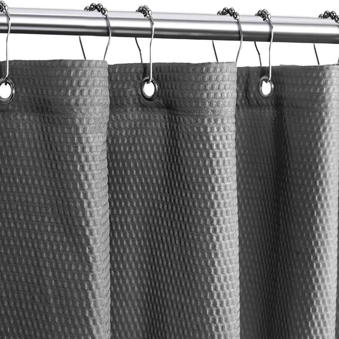 Textured Fabric Shower Curtain Kalsten