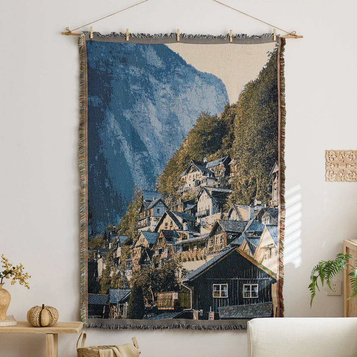 Artistic Woven Tapestry Wall Hanging