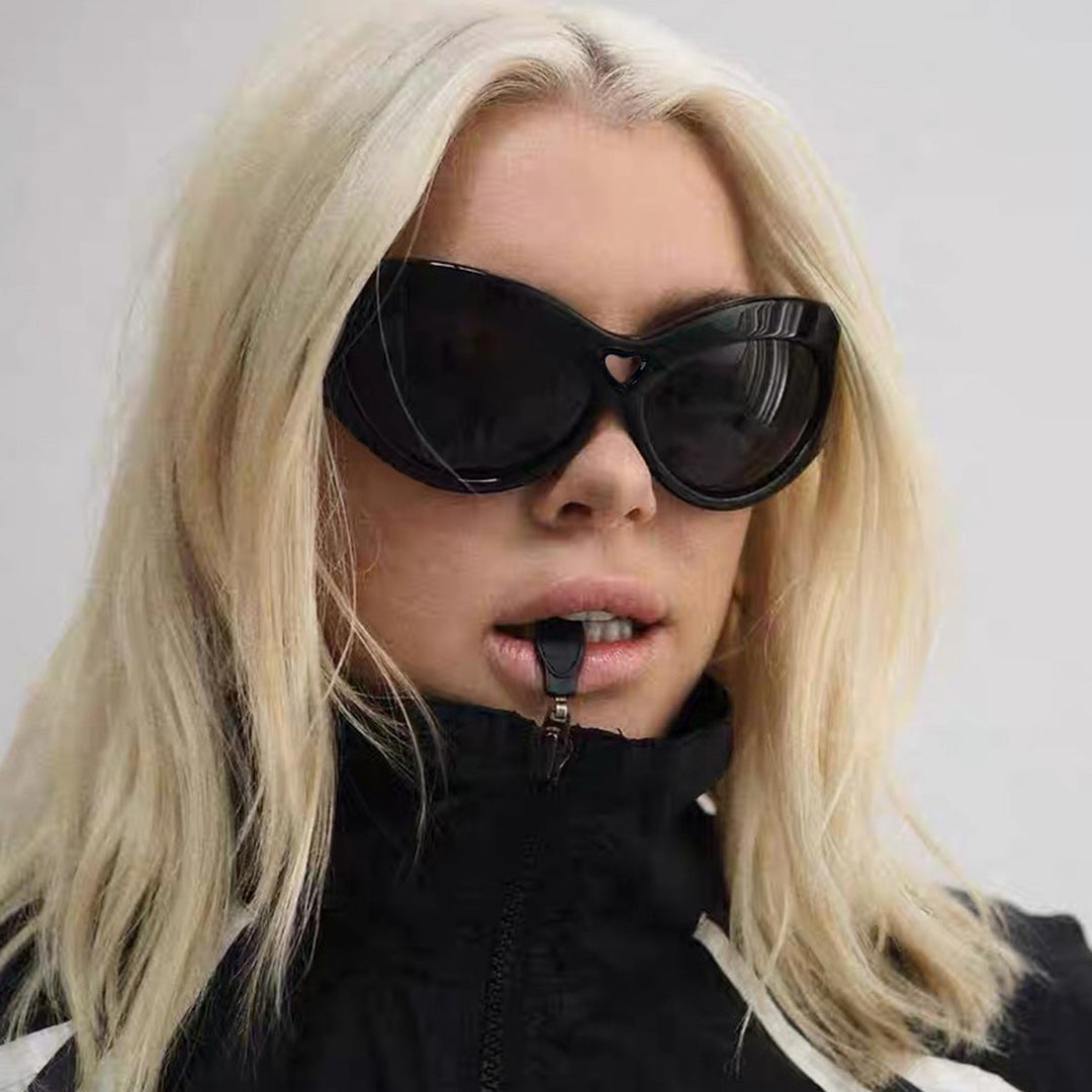 Women striking sunglasses in trendy leopard pattern Kalsten