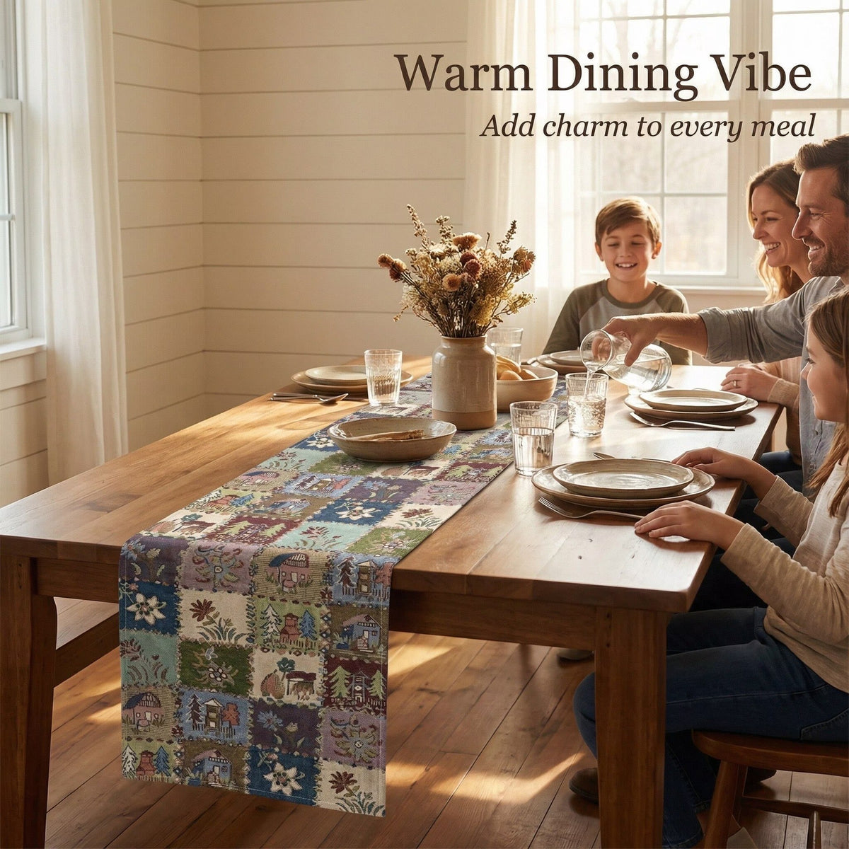 Artistic Decorative Table Runner