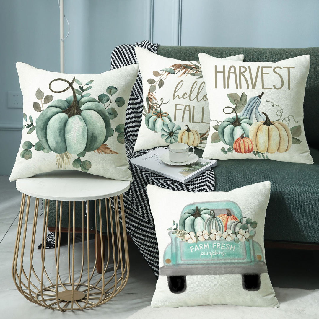 Women Decorative Pillowcase with Stylish Pumpkin Design Kalsten