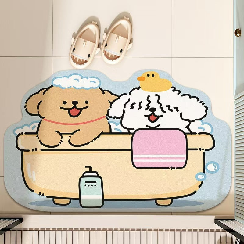 Cartoon Bath Mat Kalsten