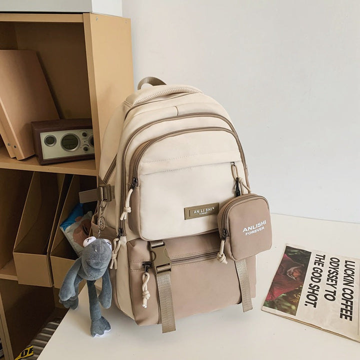 Practical Multi-Pocket School Backpack