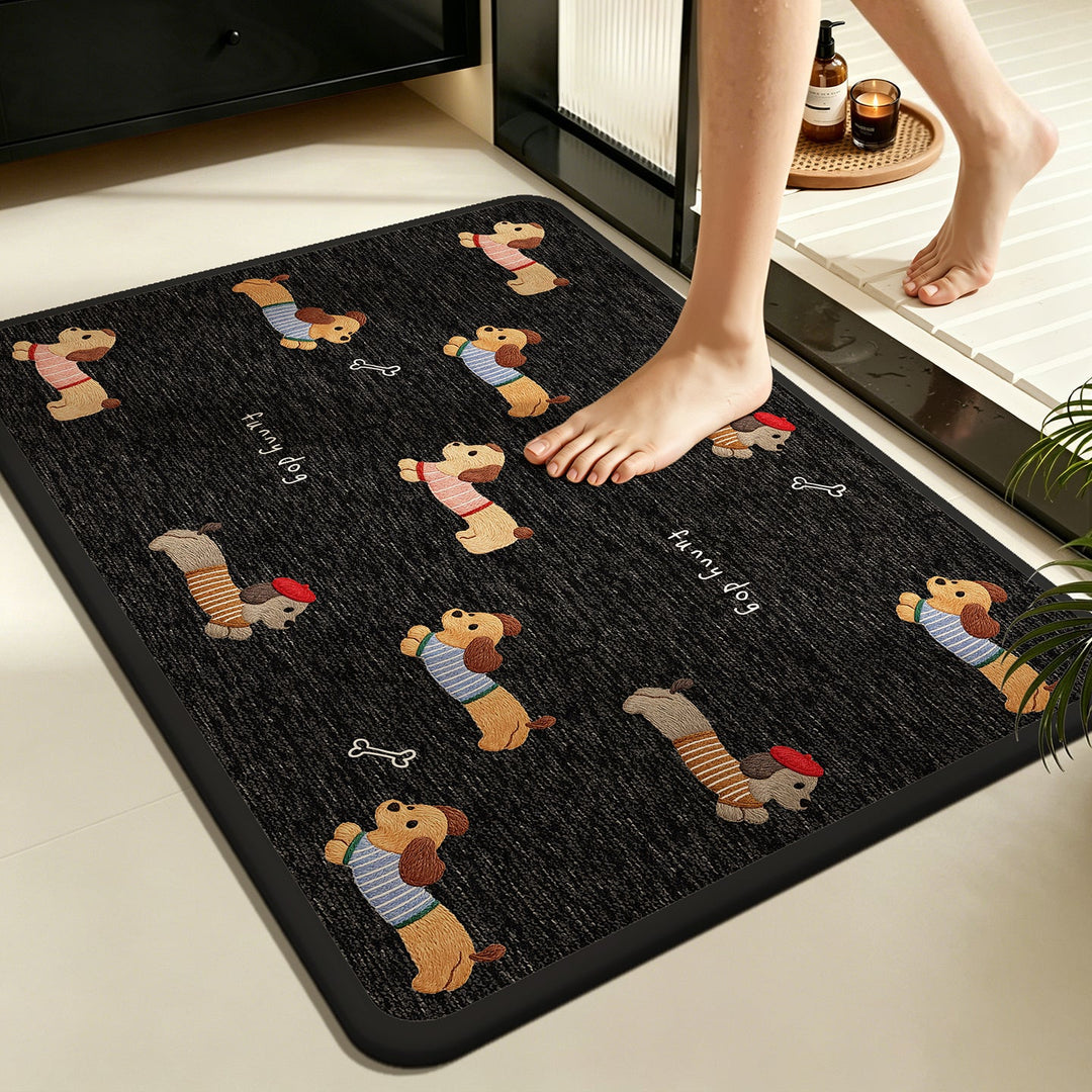 Funny Dog Character Doormat Kalsten