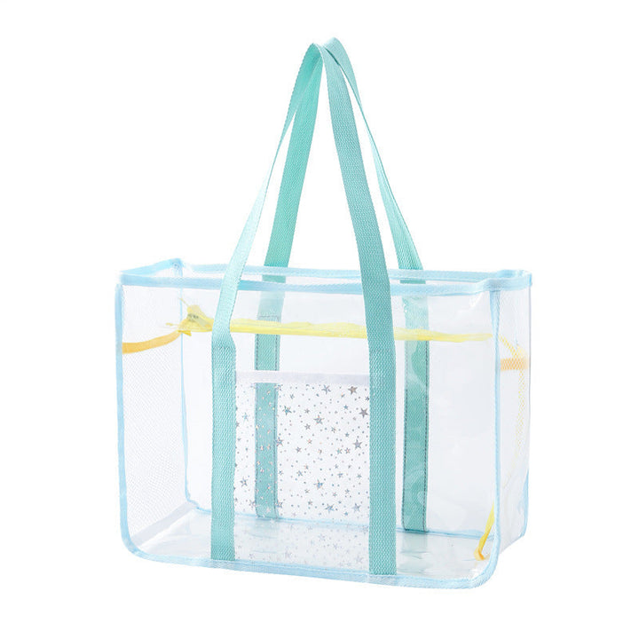 Transparent Mesh Shopping Tote Kalsten