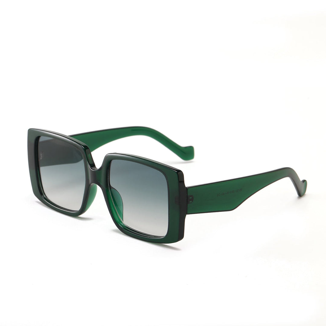 Women's modern square sunglasses with mirrored lenses Kalsten