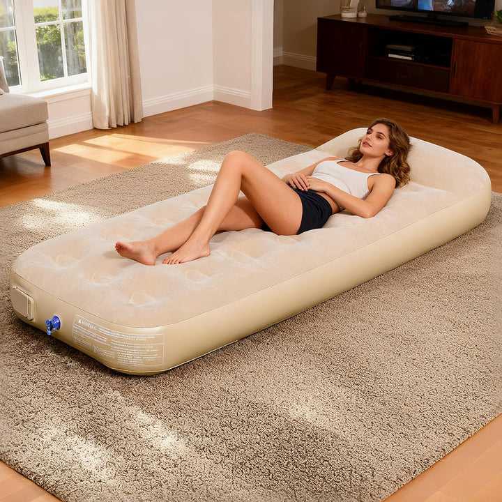 Women's Inflatable Comfort Mattress with Ergonomic Head Support Kalsten
