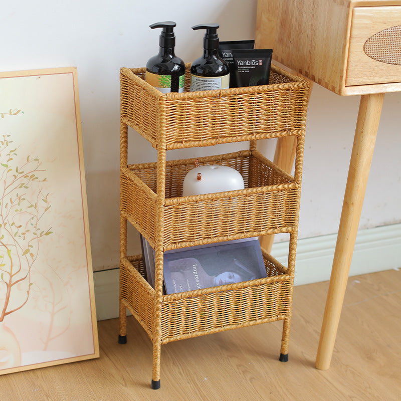 Multi-Tiered Woven Storage Rack Kalsten