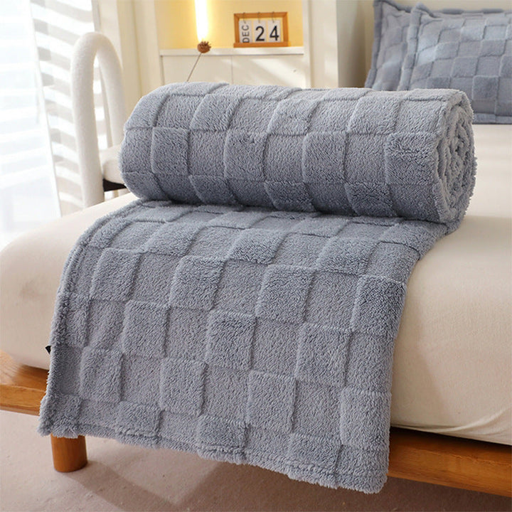 Women Soft and Breathable Plaid Blanket Kalsten