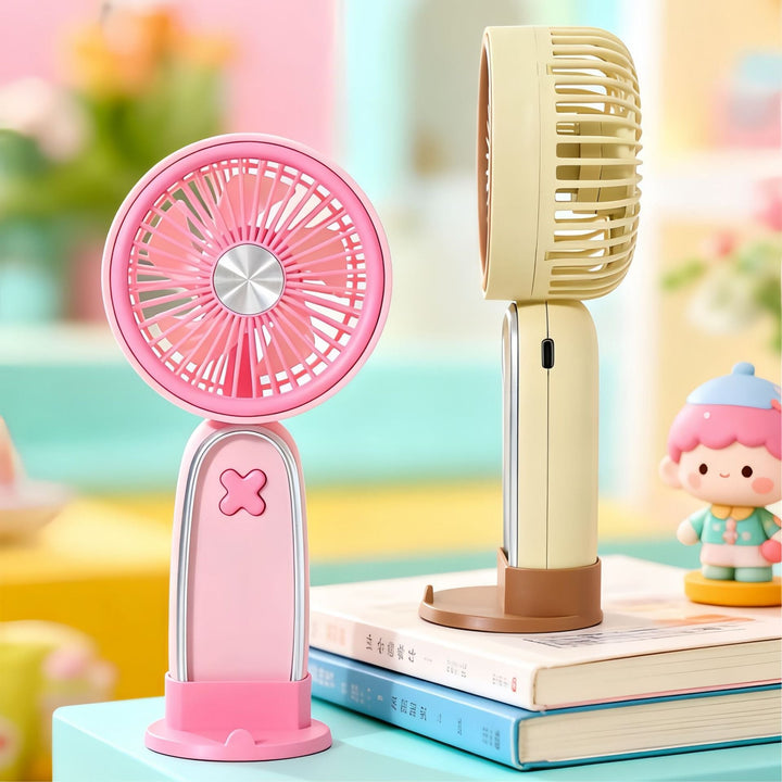 Women Portable USB Mini Fan with Ergonomic Shape Kalsten